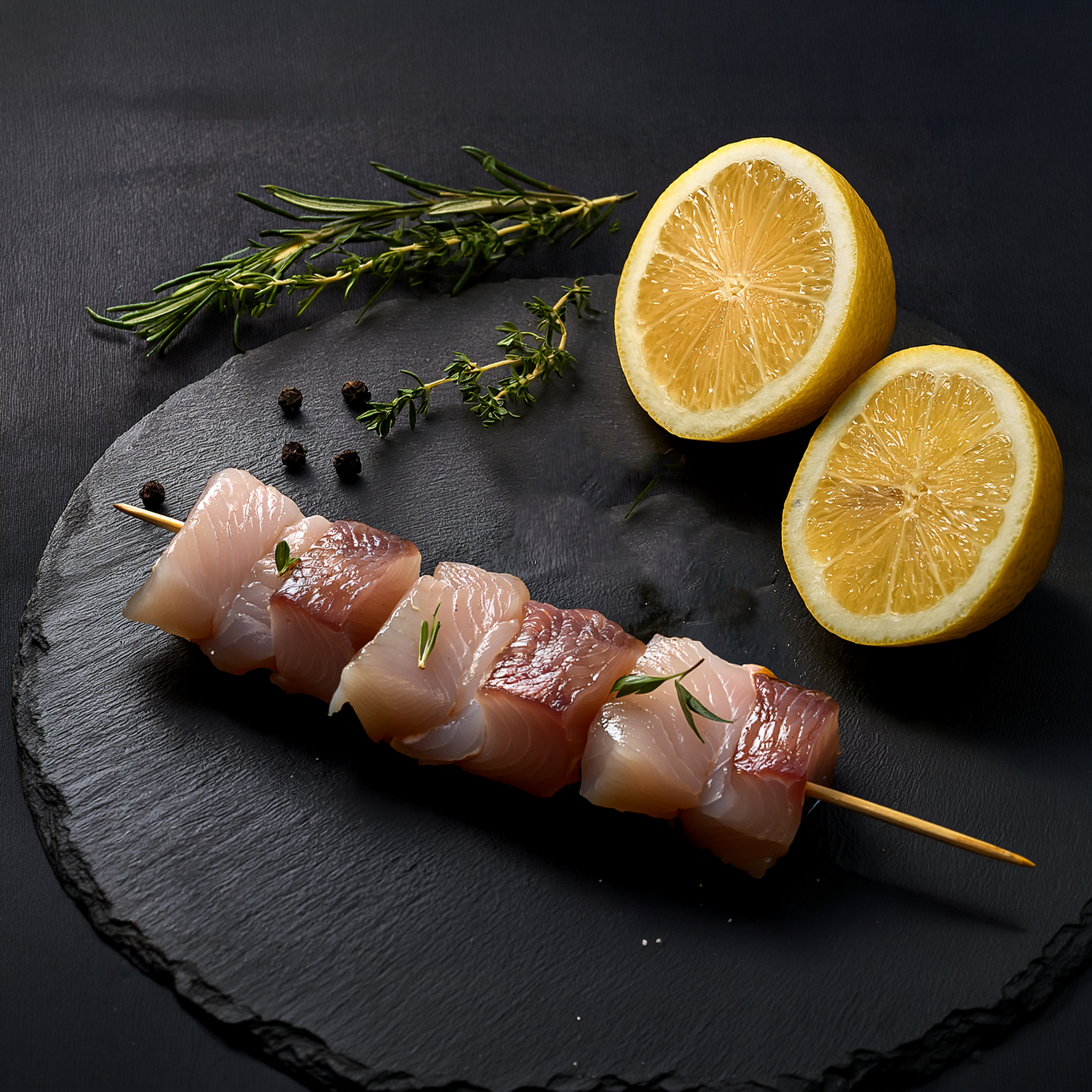 Pangasius-Spieße (10 Spieße)