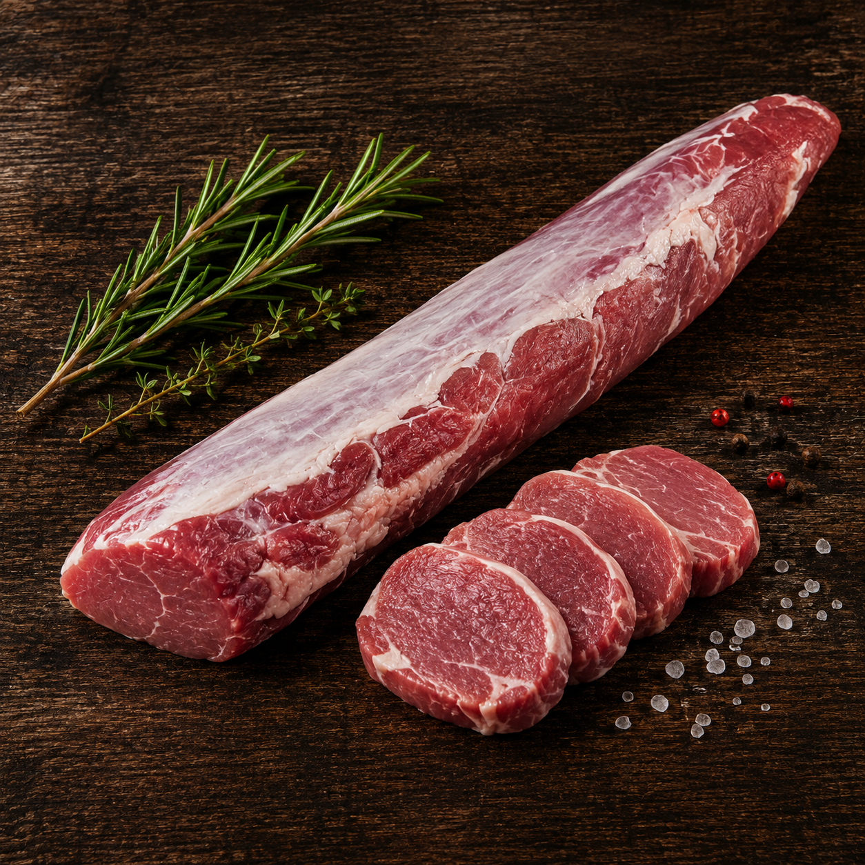 IBERICO Schweinefilet vakuumverpackt ca. 1 kg Beutel